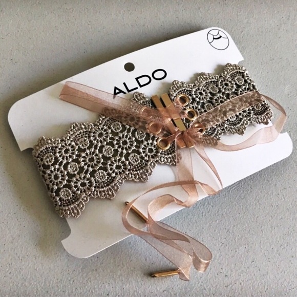 Aldo Jewelry - Aldo Ibiran Whimsical Lace Choker